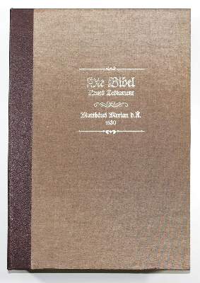 Bild Nr.3: 122-575 Bibel, Die.: (Faksimile)