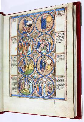 Bild Nr.5: 122-576 Bible Moralisee.: (Faksimile)