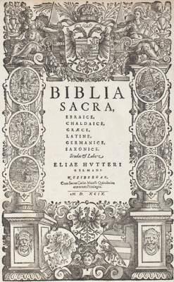Bild Nr.1: 122-60 Biblia polyglotta.: (Bibeln)