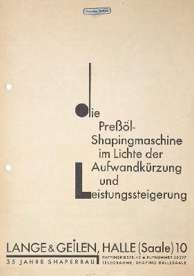 Bild Nr.1: 122-628 (Berck,C.E.).: (Typographie und Kalligraphie, Bauhaus)