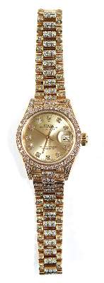 Bild Nr.1: 122-636 Rolex Damenarmbanduhr: (Aktuelle Mode - Lifestyle - Vintage, Armbanduhren)