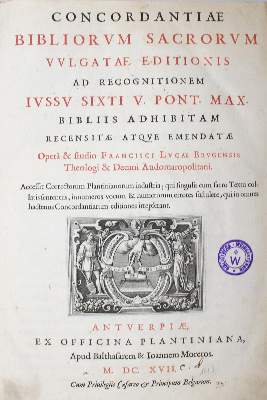 Bild Nr.1: 122-71 Luca,F.: (Bibeln, Konkordanz)