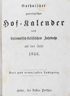Bild Nr.1: 122-713 Sammlung: (Almanache)