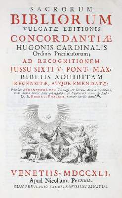 Bild Nr.1: 122-72 Luca,F.: (Bibeln, Konkordanz)