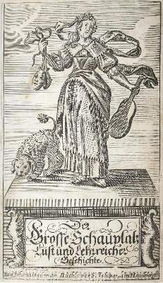 Bild Nr.1: 122-749 (Harsdörffer,G.P.).: (Literatur und illustrierte Bücher bis 19.Jahrhundert)