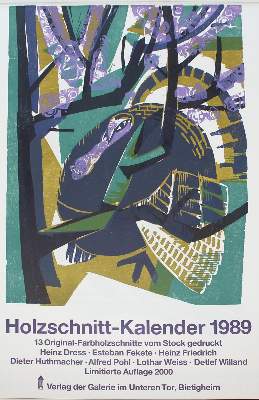 Bild Nr.1: 122-851 Holzschnitt-Kalender.: (Literatur und illustrierte Bücher 20.Jahrhundert - Alte Literatur in modernen Ausgaben)