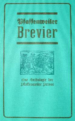 Bild Nr.2: 122-893 Pfaffenweiler Presse.: (Literatur und illustrierte Bücher 20.Jahrhundert - Alte Literatur in modernen Ausgaben)