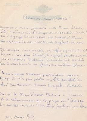 Bild Nr.1: 122-919 Sandoz,M.: (Literatur und illustrierte Bücher 20.Jahrhundert - Alte Literatur in modernen Ausgaben)