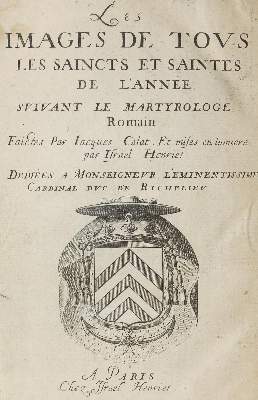Bild Nr.1: 122-92 Callot,J.: (Alte Drucke, Handschriften und Theologie)