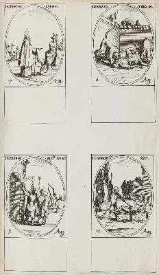 Bild Nr.2: 122-92 Callot,J.: (Alte Drucke, Handschriften und Theologie)