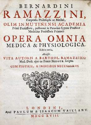 Bild Nr.1: 122-961 Ramazzini,B.: (Medizin)