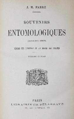 Bild Nr.1: 122-973 Fabre,J.H.: (Zoologie, Insekten)