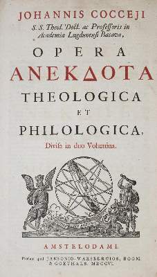Bild Nr.1: 122-99 Coccejus,J.: (Alte Drucke, Handschriften und Theologie)
