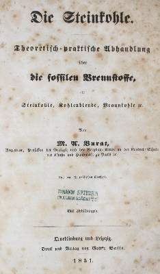 Bild Nr.1: 122-999 Cotta,B.v.: (Verschiedene Gebiete - Varia, Bergbau)