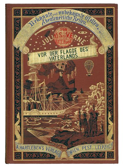 Große Abbildung Nr.1: 123-1000 Verne,J.: (Literatur und illustrierte Bücher bis 19.Jahrhundert)