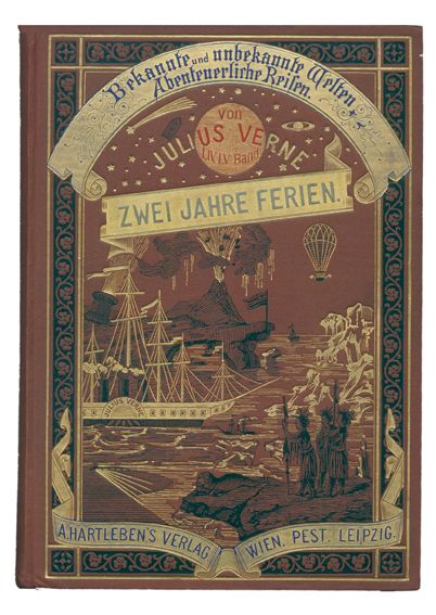 Große Abbildung Nr.1: 123-1003 Verne,J.: (Literatur und illustrierte Bücher bis 19.Jahrhundert)