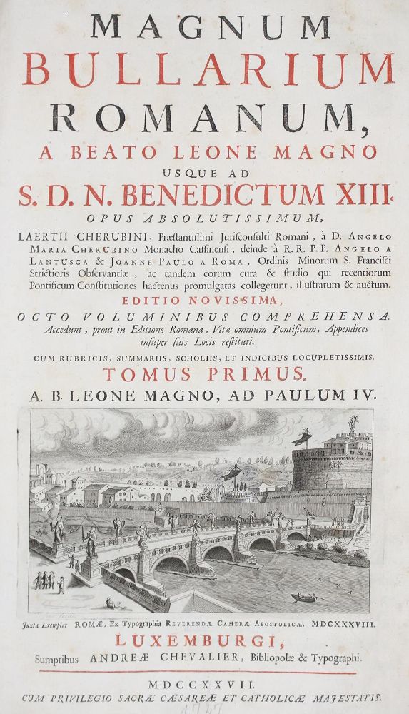 Große Abbildung Nr.1: 123-105 Cherubinus,L.: (Alte Drucke, Handschriften und Theologie)