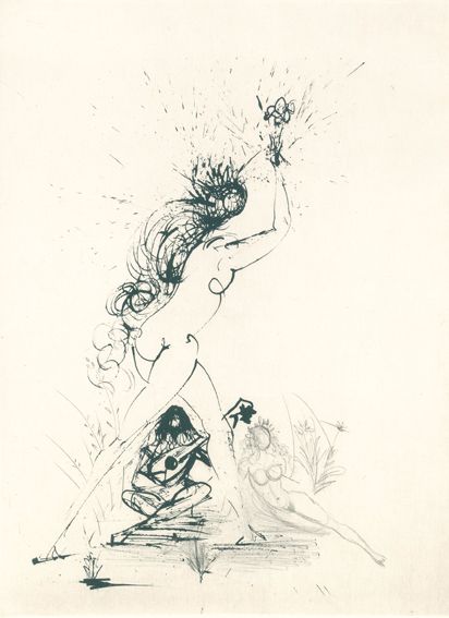 Große Abbildung Nr.3: 123-1069 Ronsard,P.de.: (Dali)