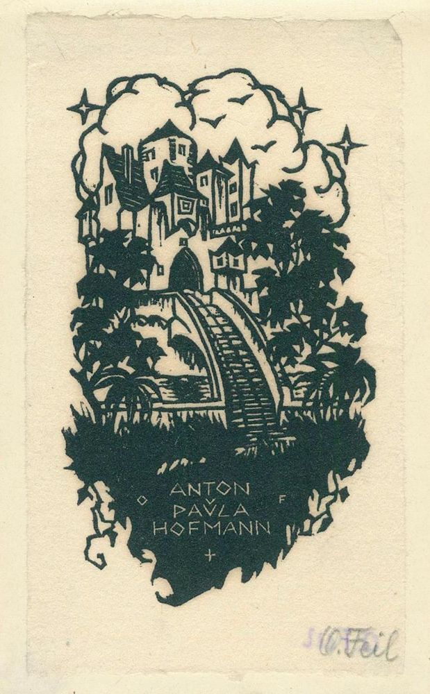 Große Abbildung Nr.4: 123-1111 Feil, Otto.: (Exlibris)