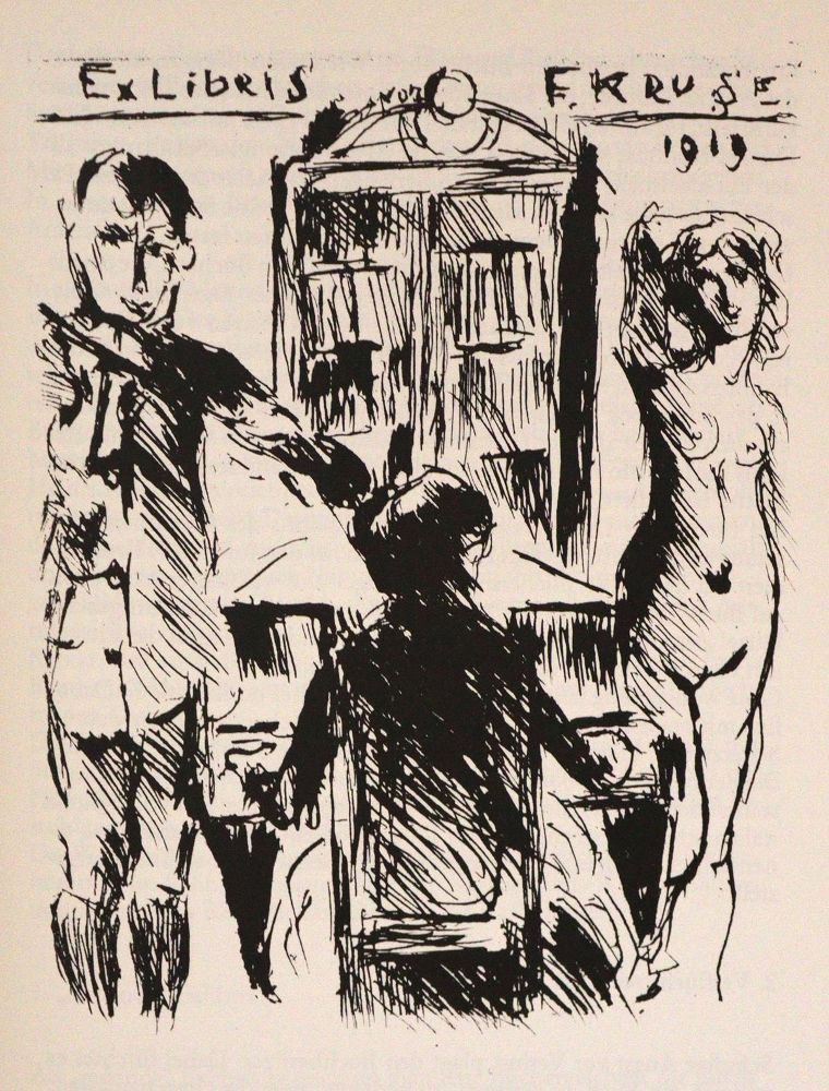 Große Abbildung Nr.1: 123-1112 Exlibris.: (Literatur und illustrierte Bücher 20.Jahrhundert - Alte Literatur in modernen Ausgaben)