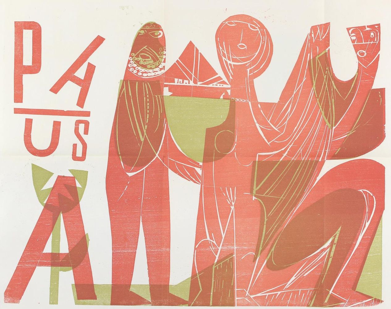Große Abbildung Nr.1: 123-1131 Grieshaber,HAP.: (Literatur und illustrierte Bücher 20.Jahrhundert - Alte Literatur in modernen Ausgaben)