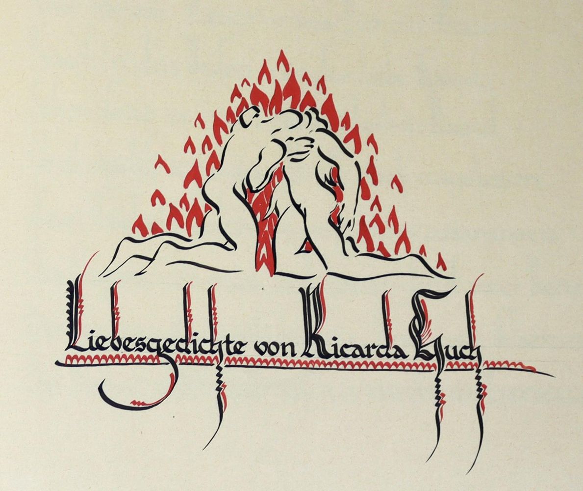 Große Abbildung Nr.1: 123-1140 Huch,R.: (Handschriften)
