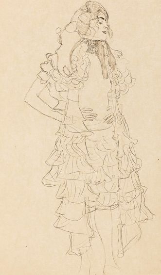 Große Abbildung Nr.1: 123-1183 Klimt,G.: (Literatur und illustrierte Bücher 20.Jahrhundert - Alte Literatur in modernen Ausgaben)