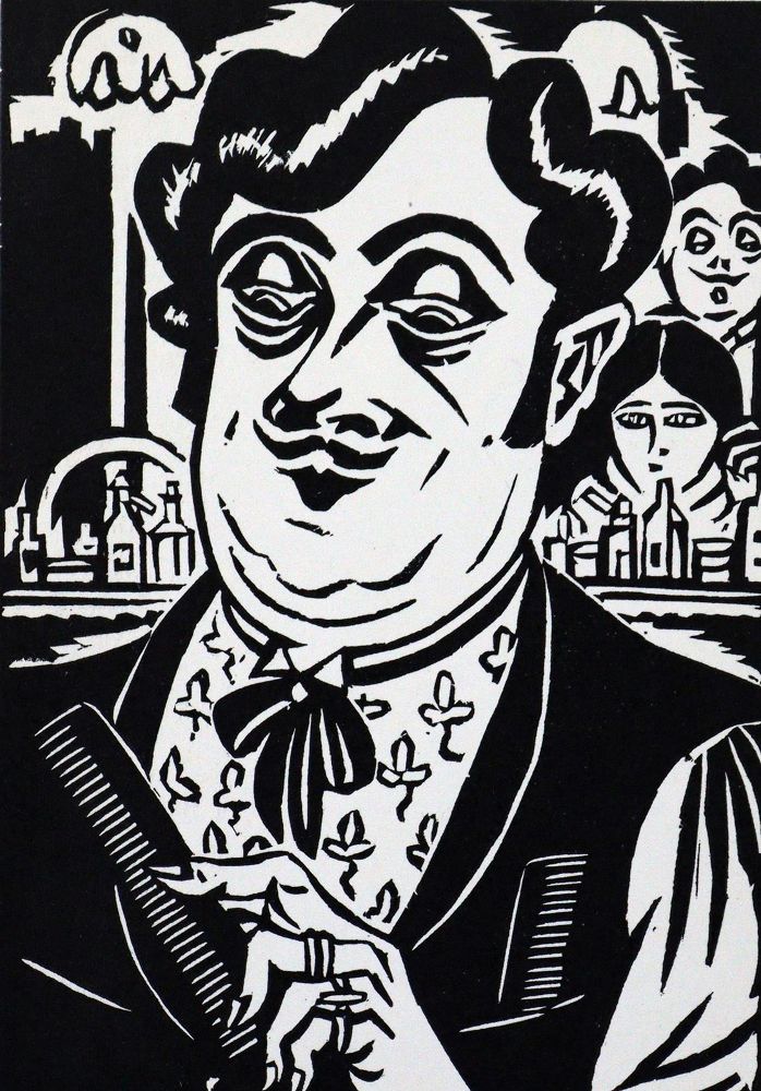 Große Abbildung Nr.1: 123-1200 Masereel,F.: (Literatur und illustrierte Bücher 20.Jahrhundert - Alte Literatur in modernen Ausgaben)