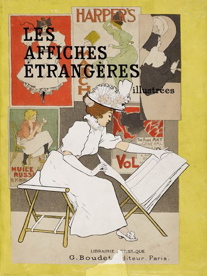 Große Abbildung Nr.1: 123-1227 Bauwens, M., T. Hayashi, La Forgue, Meier-Graefe u. J. Pennell.: (Plakate)