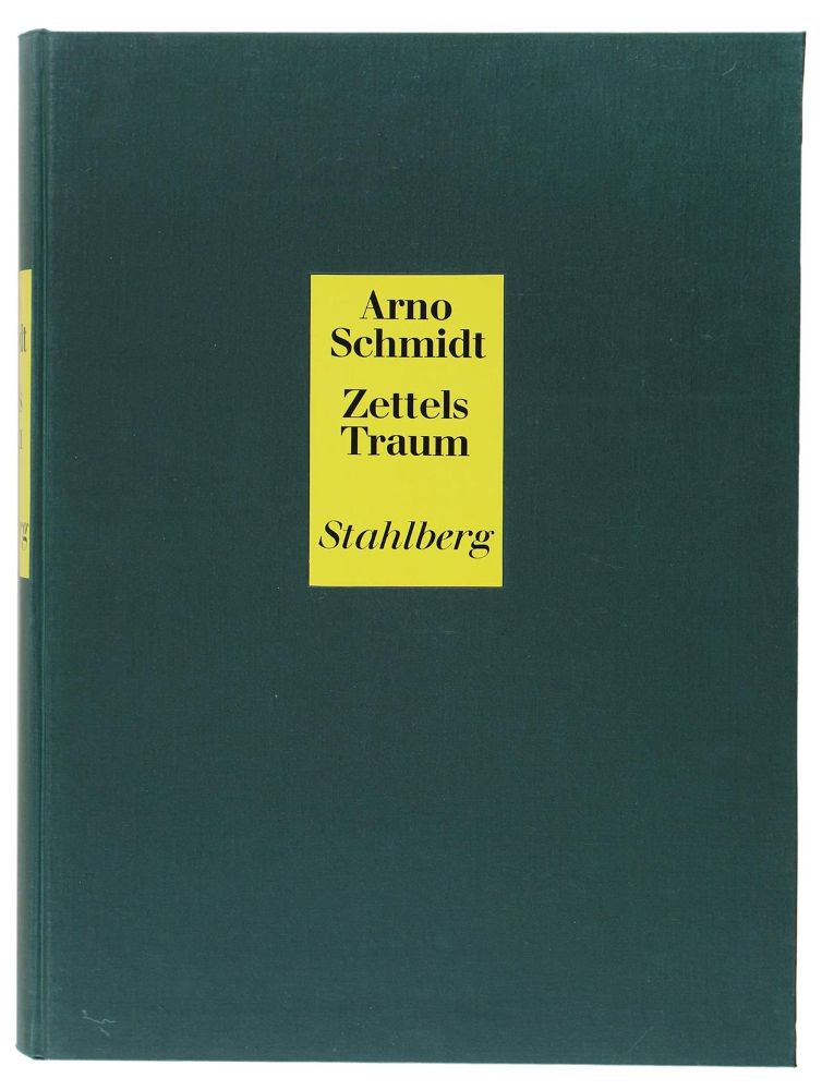 Große Abbildung Nr.1: 123-1278 Schmidt,A.: (Literatur und illustrierte Bücher 20.Jahrhundert - Alte Literatur in modernen Ausgaben)