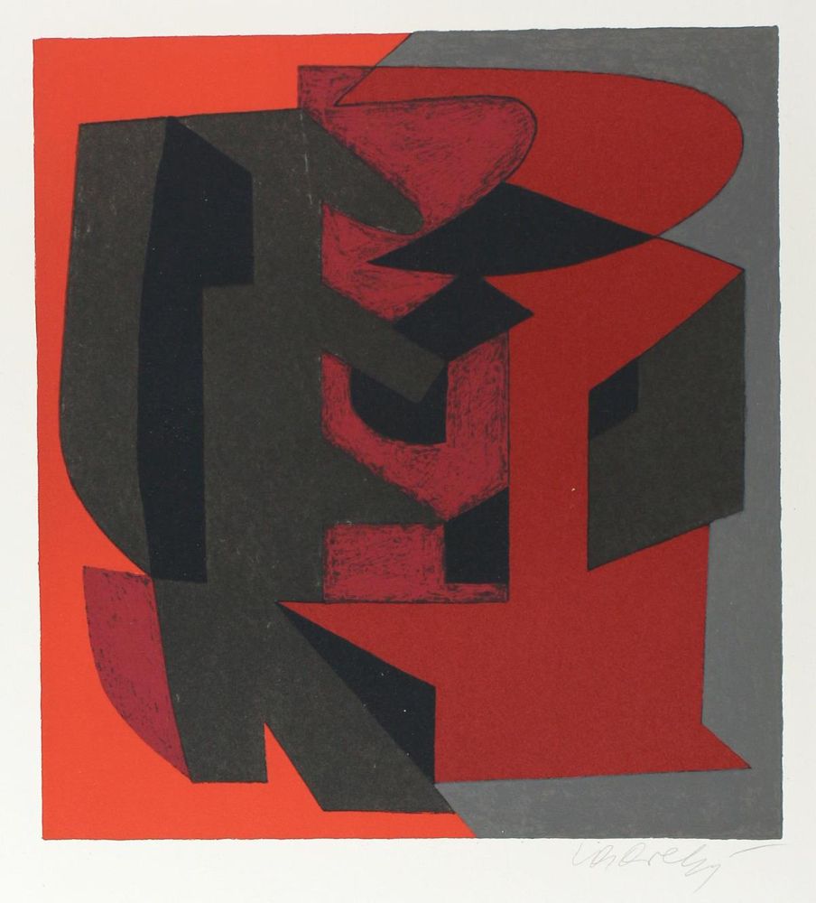 Große Abbildung Nr.9: 123-1293 Butor,M.: (Vasarely)