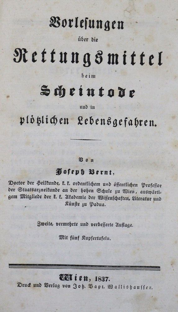 Große Abbildung Nr.1: 123-1370 Bernt,J.: (Medizin)