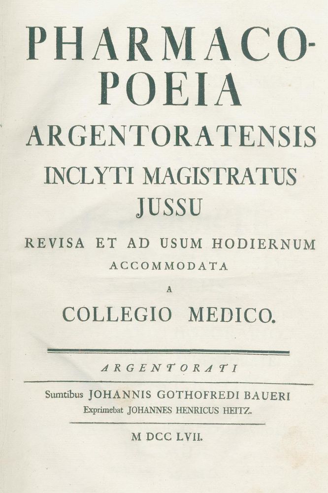 Große Abbildung Nr.2: 123-1389 Bauer,J.G.: (Medizin, Pharmazie)