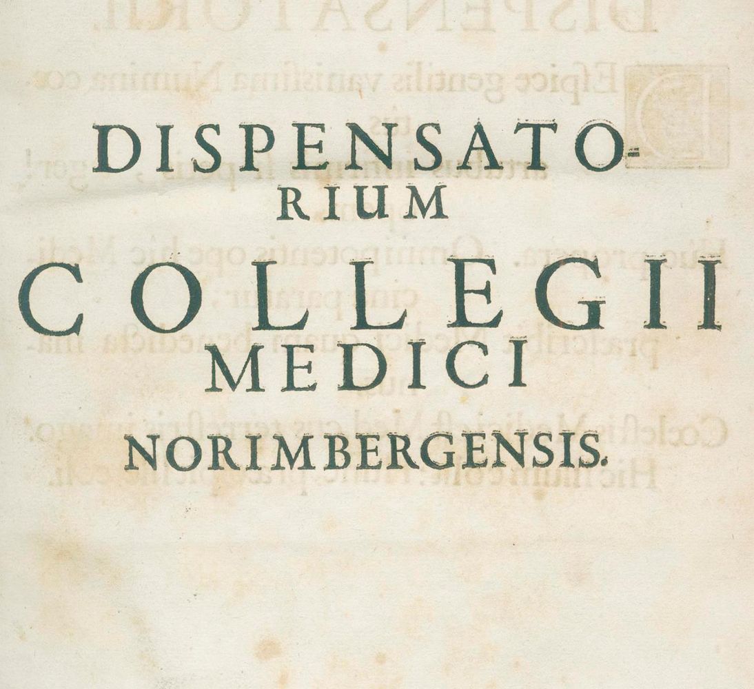 Große Abbildung Nr.2: 123-1392 Cordus,V.: (Medizin, Pharmazie)