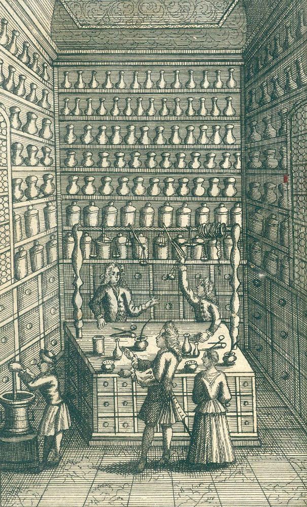 Große Abbildung Nr.2: 123-1398 Kräutermann,V. (d.i. C.v.Hellwig).: (Medizin, Pharmazie)