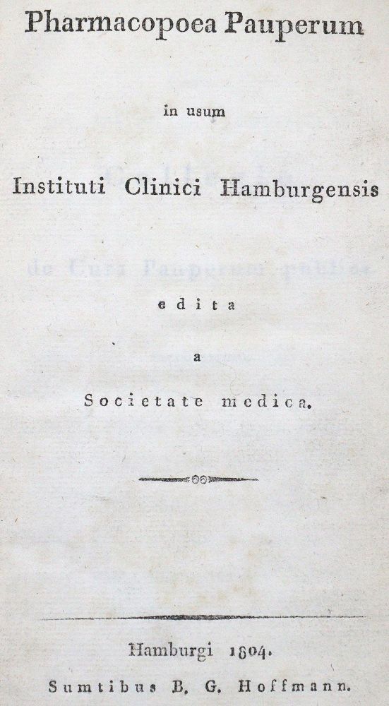 Große Abbildung Nr.1: 123-1409 Pharmacopoea Pauperum: (Medizin, Pharmazie)