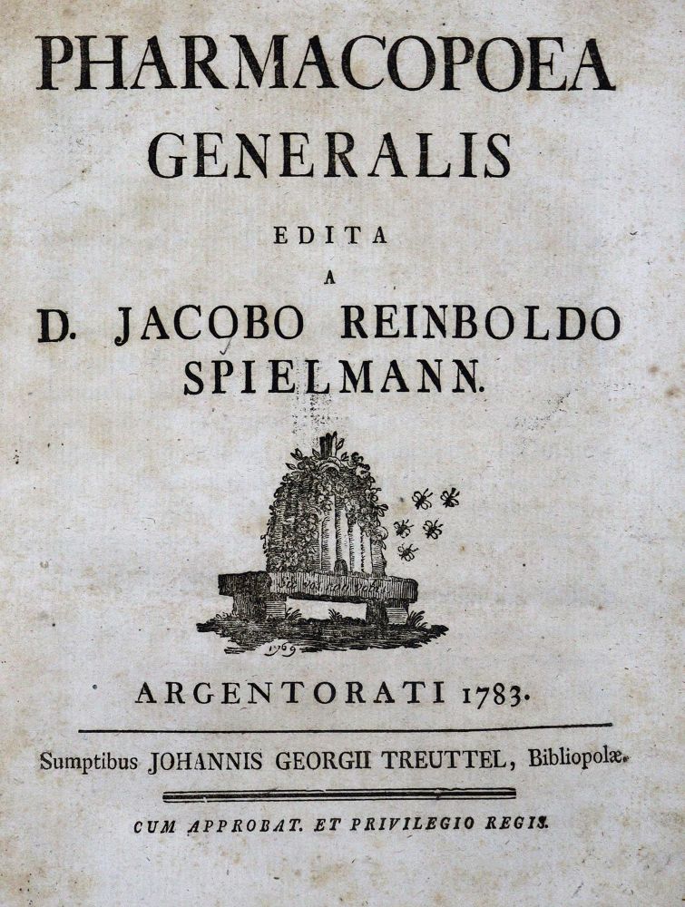 Große Abbildung Nr.1: 123-1419 Spielmann,J.R.: (Medizin, Pharmazie)