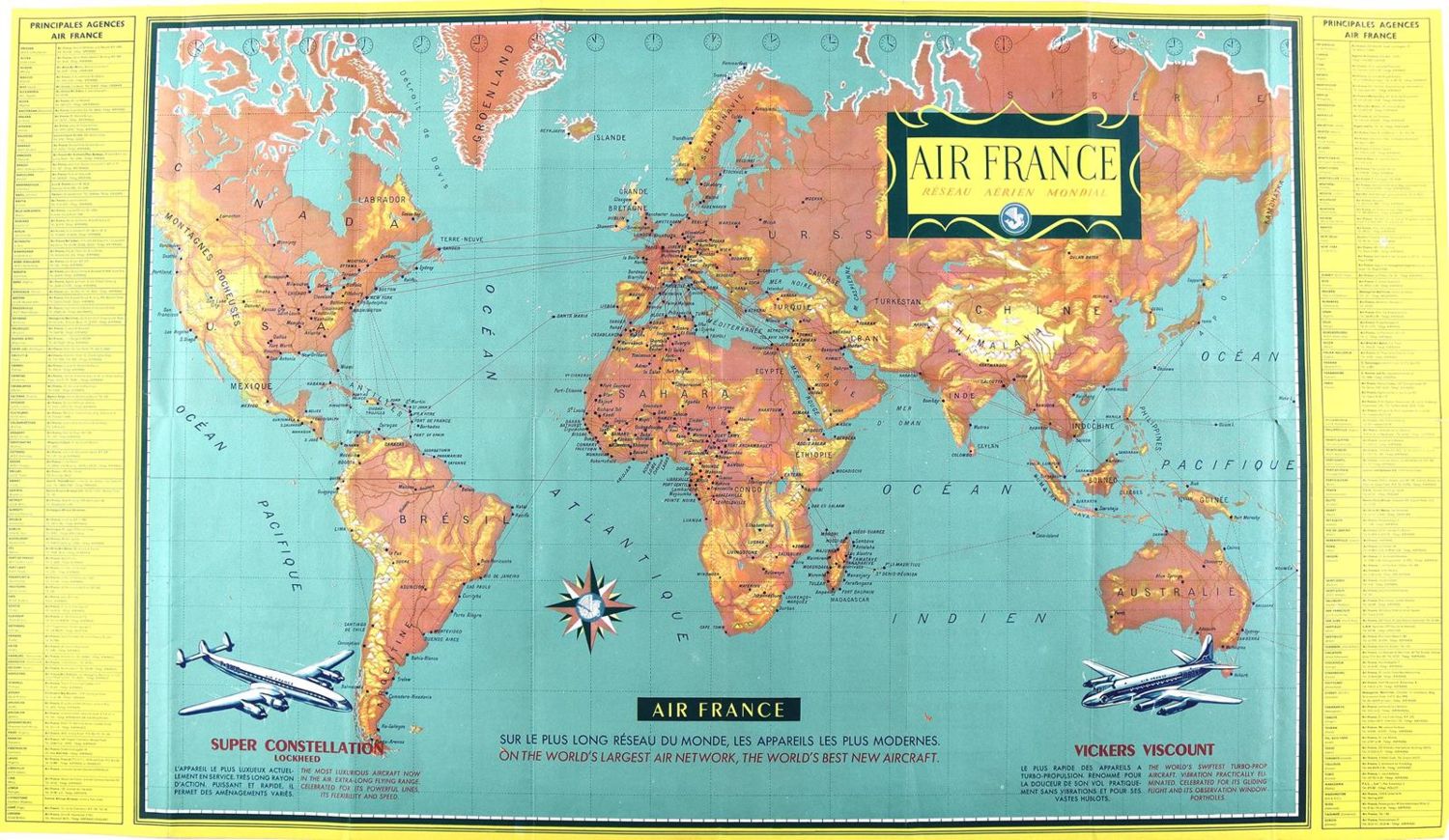 Große Abbildung Nr.1: 123-1464 Air France.: (Verschiedene Gebiete - Varia, Aeronautik)