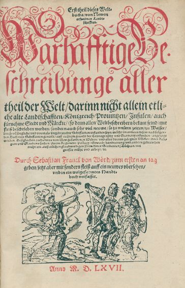 Große Abbildung Nr.1: 123-147 Franck,S.: (Alte Drucke, Handschriften und Theologie)