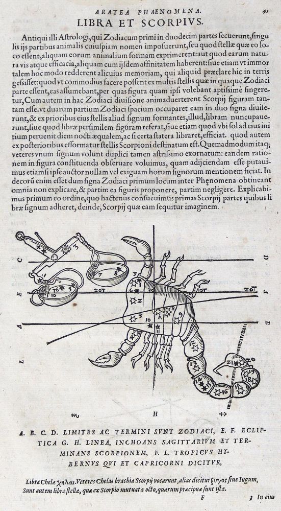 Große Abbildung Nr.4: 123-1470 (Aratus Solensis.: (Verschiedene Gebiete - Varia, Astronomie)