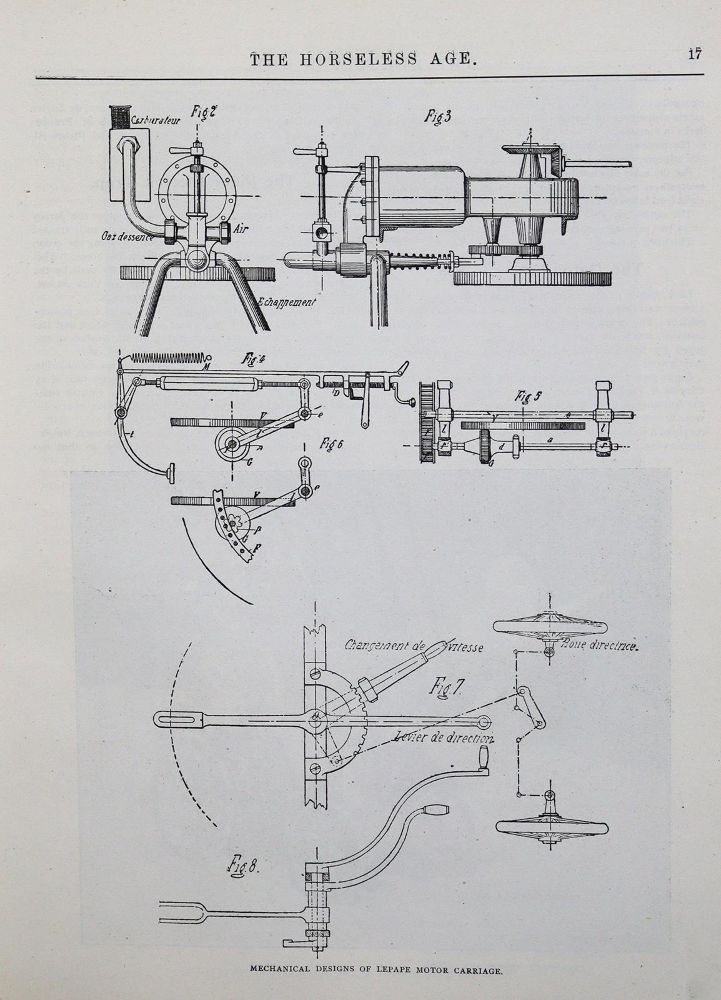 Große Abbildung Nr.1: 123-1475 Horseless Age, The.: (Verschiedene Gebiete - Varia, Auto)
