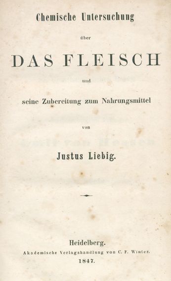 Große Abbildung Nr.1: 123-1484 Liebig,J.v.: (Verschiedene Gebiete - Varia, Chemie)