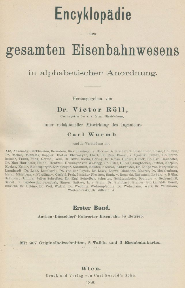 Große Abbildung Nr.1: 123-1492 Röll,V. (Hrsg.).: (Verschiedene Gebiete - Varia, Eisenbahn)