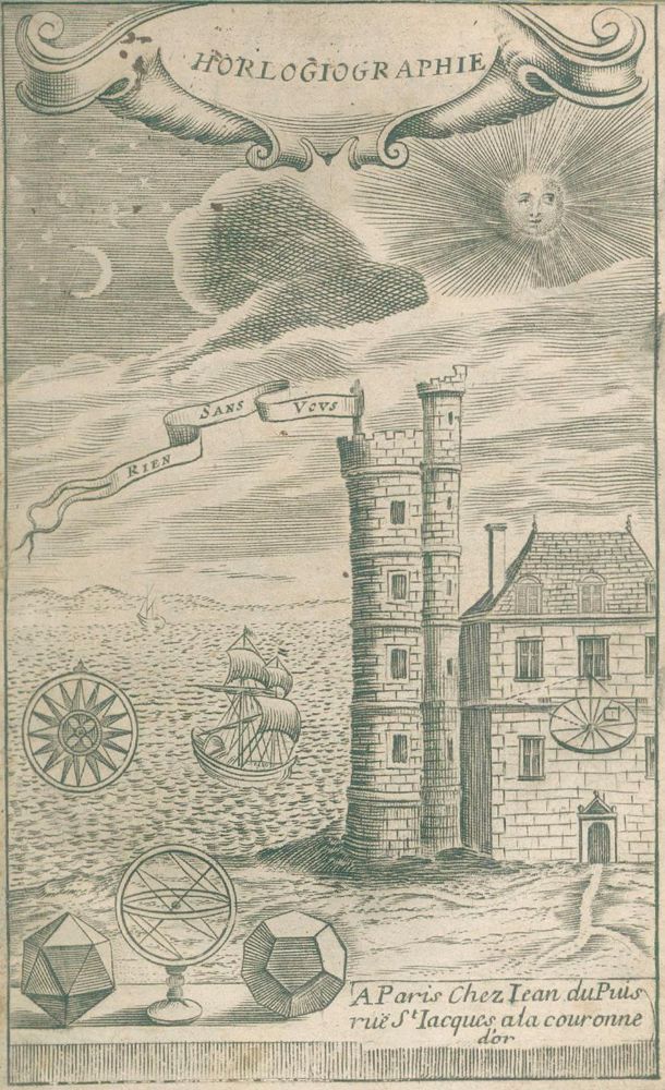 Große Abbildung Nr.1: 123-1538 Sainte Marie Magdeleine,P.de.: (Verschiedene Gebiete - Varia, Sonnenuhren)