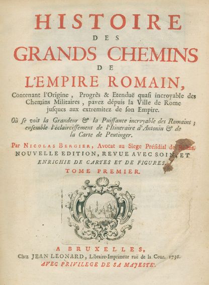 Große Abbildung Nr.1: 123-1540 Bergier,N.: (Verschiedene Gebiete - Varia, Strassenbau)
