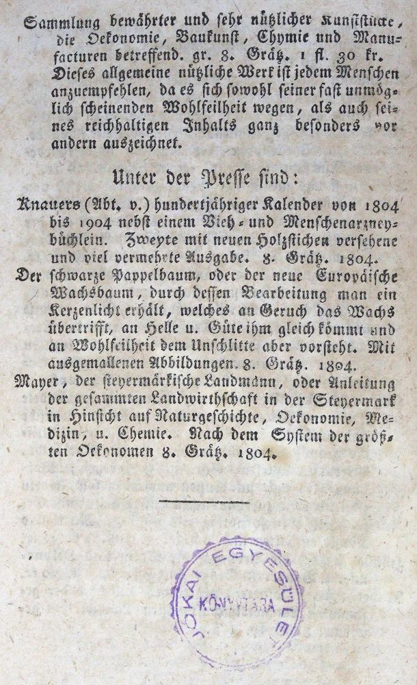 Große Abbildung Nr.4: 123-1549 Anonym.: (Verschiedene Gebiete - Varia, Veterinärmedizin, Pfede)