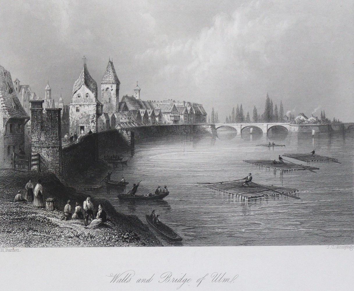 Große Abbildung Nr.1: 123-1617 Beattie,W.: (Deutschland, Donaulauf)