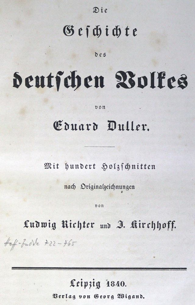 Große Abbildung Nr.1: 123-1634 Hoffmann,K.F.V.: (Deutschland)