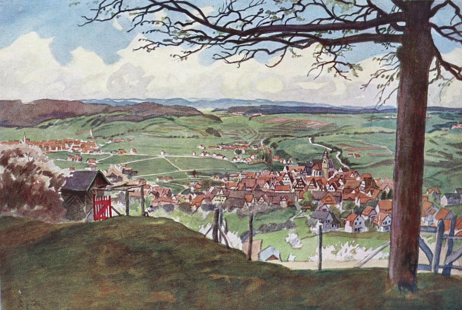 Große Abbildung Nr.1: 123-1653 Oberamtsbeschreibungen.: (Deutschland)