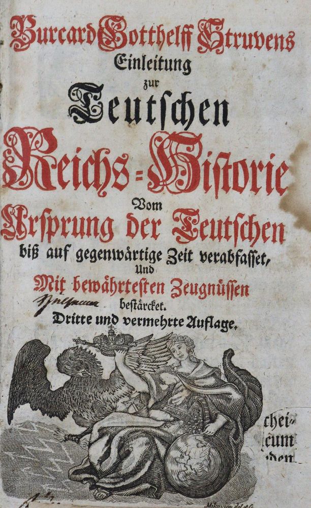 Große Abbildung Nr.1: 123-1691 Struve,B.G.: (Deutschland)